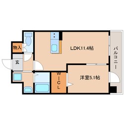 狐ケ崎駅 徒歩13分 2階の物件間取画像